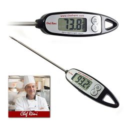 Latest Instant Read Digital Cooking Thermometer | Lifetime Replacement Warranty |Perfect for Ove ...