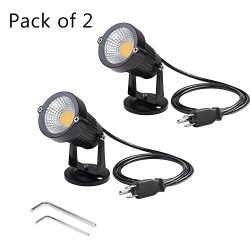 Onerbuy Bright Outdoor LED Landscape Lighting 5W COB Decorative Garden Wall Yard Path Lawn Light ...