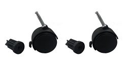 Weber Grill Caster Wheel Kit – Set of 2 Casters Wheels – NEW