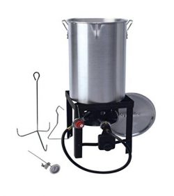 GrillSmith 30 Quart Propane Turkey Fryer Set 848696008753