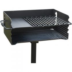 Jumbo Park Charcoal Grill – 384 Sq. In. of Cooking Space