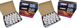 Chef-Master Gas Grill Ceramic Grill Briquettes, Grill Like a Pro Replaces Lava Rocks, 50 Count ( ...