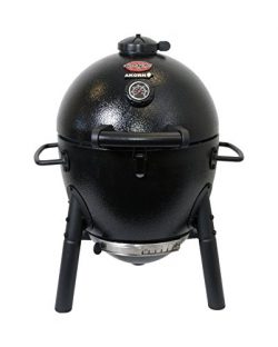 Char-Griller E6714 Akorn JR Kamado Kooker Charcoal Grill, Black