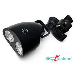 LED BBQ Lights with 10 Super Bright LED Lights for Outdoor Grilling (Black)