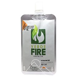 Fire Starter Gel (1-Pouch Pack) Instant Lighting Gel for Campfires, Barbecue, Emergency Survival ...