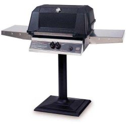 Mhp Gas Grills Wnk4dd Natural Gas Grill W/ Searmagic Grids On Bolt Down Post