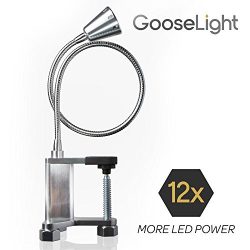 Adjustable Magnetic LED Work Light – “GooseLight” Portable BBQ Light and All Purpose Task  ...