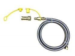 Great Deal Supply LLC 16ft Natural Propane Gas 3/8″ Quick Connect Disconnect Applaince Gri ...