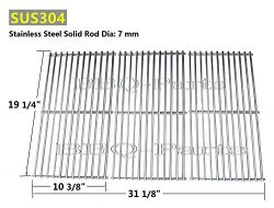 Hongso SCI1S3 BBQ Stainless Steel Wire Cooking Grid Replacement for Select Gas Grill Models by B ...