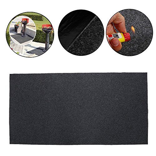 Uterstyle BBQ Gas Grill Splatter Mat, Extra Large Fireproof Heat Resistant Gas or Electric Grill ...