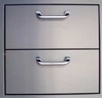 BBQ Island 260 Series Double Storage Drawer 17×12