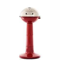 Masterbuilt Verdana Outdoor Patio 18 Inch 1650W Electric Pedestal Grill, Red