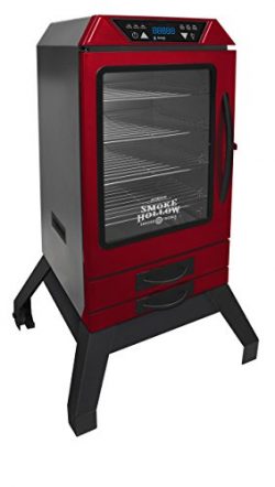 Smoke Hollow D4015RS 40-Inch Digital Electric Smoker with Smoke-Tronix Bluetooth Technology, Sta ...