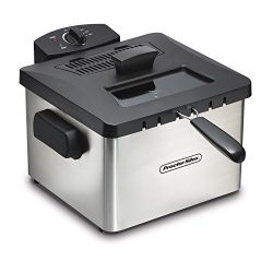 Proctor Silex 35044 Professional-Style Deep Fryer with 5 L Capacity, Silver