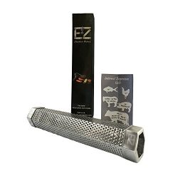 12″ EZ Smoker Tubes Hexagonal Pellet Smoker Tube- Must have grilling accessory. Included w ...