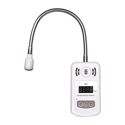 DEEPLITE Natural Gas Detector, Digital Propane Detector, Portable Battery LP Gas Leak Detector w ...