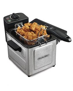 Proctor Silex (35041) Deep Fryer, With Basket, 1.5 Liter Oil Capacity, Electric, Professional Gr ...