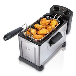 Oster CKSTDFZM37-SS1 Professional Style Deep Fryer, Stainless Steel