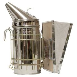 HARVEST LANE HONEY Standard Smoker, For The Backyard Beekeeper, Made with Leather Bellows