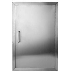 Belovedkai BBQ Access Door, 17″ Wx24 H, Vertical/Single Double Wall Construction Stainless ...