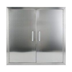 Belovedkai BBQ Access Door, 24″ Wx24 H, Vertical/Single Double Wall Construction Stainless ...