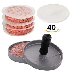 Imagedo Non-Stick Burger Press Aluminum Hamburger Patty Maker with for BBQ,Essential Kitchen &am ...