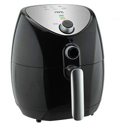 PRYTA Air Fryer, 6 in 1 Electric Hot Oil Less, Comes with 50 Recipes, Dishwasher Safe, Timer and ...