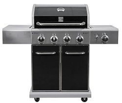 KENMORE 4 Burner Grill plus Searing Burner, Black