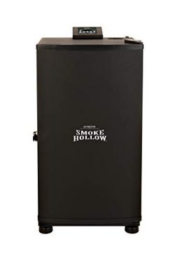 Smoke Hollow SH19079518 Electric Smoker, Exterior: 17.8 16.3 19.3 in. L Interior:13.8 in. H x 12 ...