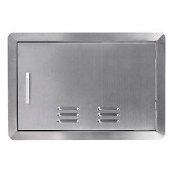 Seeutek Outdoor Kitchen Door BBQ Access Door with Vents 20 inch Width x 14 inch Height – S ...