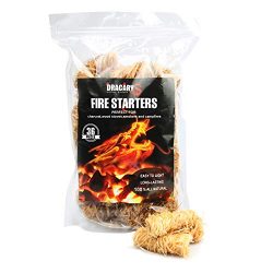 36 Pcs Charcoal Fire Starter All Weather BBQ Camping Fire Starter Waterproof,Super Fast Lighting ...