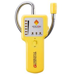 Techamor Y201 Portable Methane Propane Combustible Natural Gas Leak Sniffer Detector