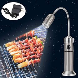 GYM HEROES Barbecue Grill Light with Super-Bright LED Lights, Magnetic Base, Adjustable 360 Degr ...