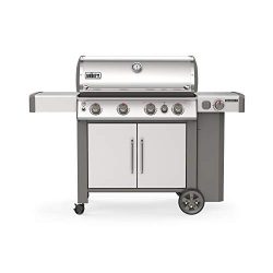 Weber 62006001 Genesis II S-435 LP Grill, Stainless Steel