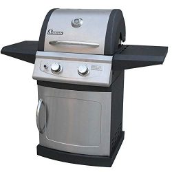 Landmann 42202 Falcon 2 Burner LP Gas Grill with Folding Shelves