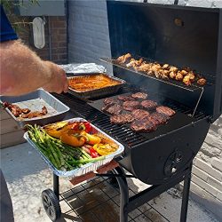 75 inch Long Roll Non Stick BBQ Grilling Mat | Cut to Any Size Liner | PFOA and BPA-Free | Heavy ...