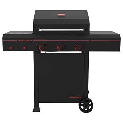 Megamaster 720-0804 Propane Gas Grill, Black