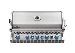 Napoleon BIPRO665RBNSS-3 Burner, Stainless Steel Built-in Prestige PRO 665 Natural Gas Grill Hea ...