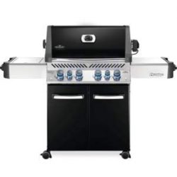 Napoleon P500RSIBNK-3 Prestige 500 Natural Gas Grill with Infrared Side and Rear Burners, Black