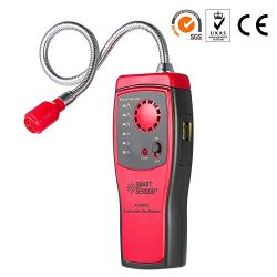 SGILE Gas Detector, Portable Natural Propane Leak Detector Sensor, Combustible Gas Sniffer with  ...