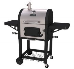 Dyna-Glo DGN405SNC-D Heavy Duty Stainless Charcoal charcaol Grill, Standard