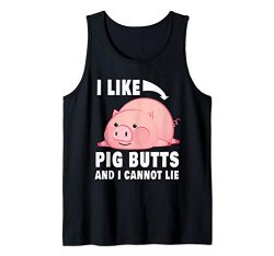 Pig Butts Funny Pun Tank Top