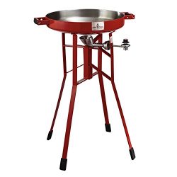 FireDisc – Deep 36″ Backyard Portable Plow Disc Cooker – Fireman Red | Portabl ...