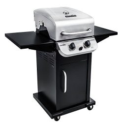 Char-Broil Performance 300 2-Burner Cabinet Liquid Propane Gas Grill- Stainless (Renewed)