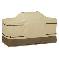 Classic Accessories Veranda Full Coverage Center Grill Island Cover, Large