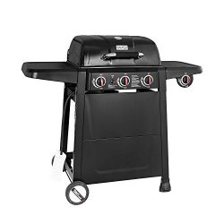 Royal Gourmet SG3001 3-Burner Propane Gas Grill for BBQ, Patio, Backyard Outside Cooking, Black