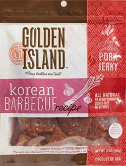 Golden Island Fire Grilled Pork Jerky Korean Barbecue Receipe – 16 Oz