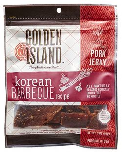 Golden Island Korean BBQ Pork Jerky, 3 Ounce