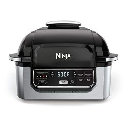 Ninja Foodi 5-in-1 4-qt. Air Fryer, Roast, Bake, Dehydrate Indoor Electric Grill (AG301), 10R ...