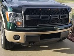 HighFlyers For 2009-2014 Ford F150 Front Grill Raptor Style Conversion with F&R Letter and L ...